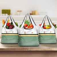 Zimbabwe Rugby Sevens Grocery Bag Go Cheetahs Go - Wonder Print Shop