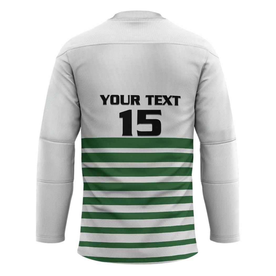 Zimbabwe Rugby Sevens Custom Hockey Jersey Go Cheetahs Go - Wonder Print Shop