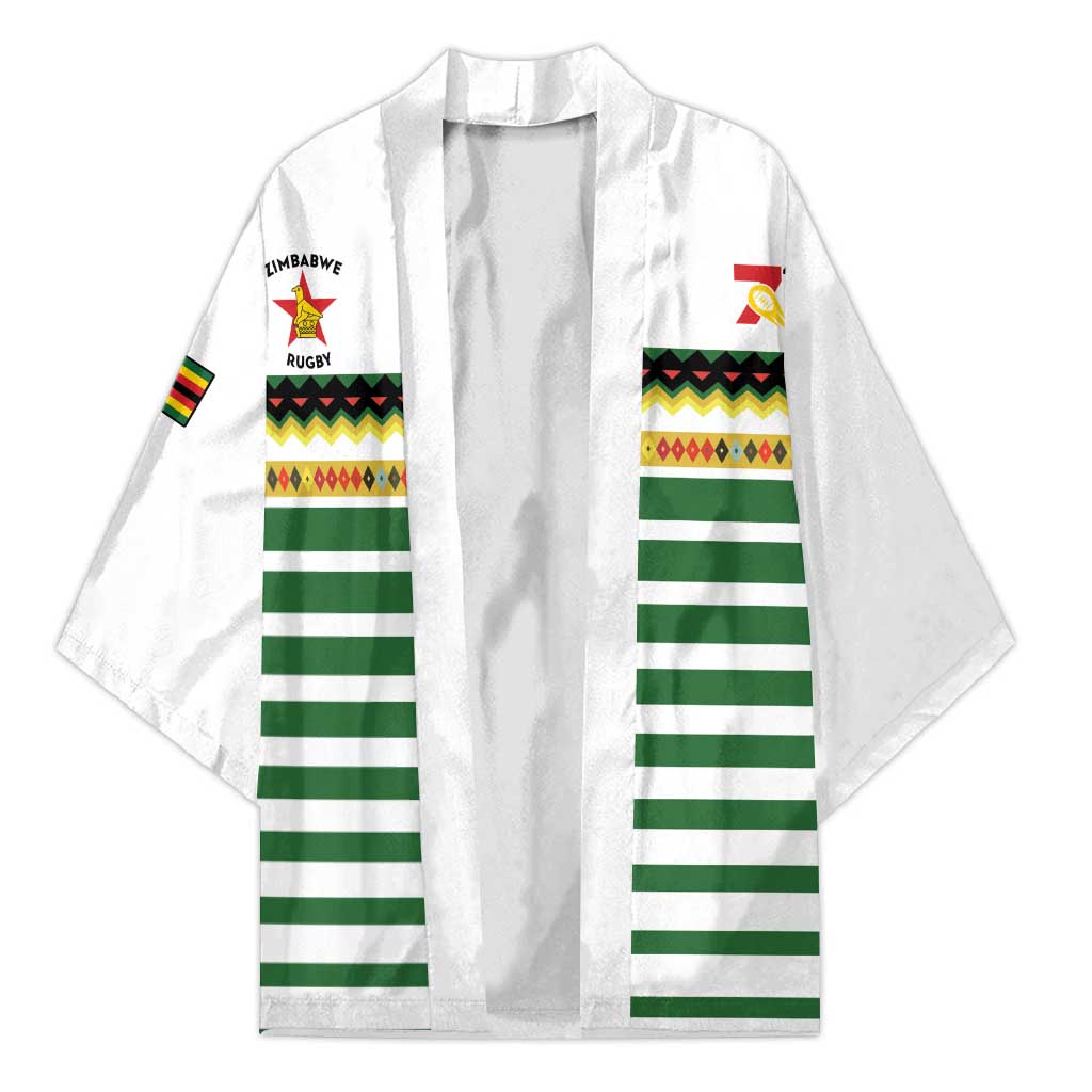 Zimbabwe Rugby Sevens Custom Kimono Go Cheetahs Go - Wonder Print Shop