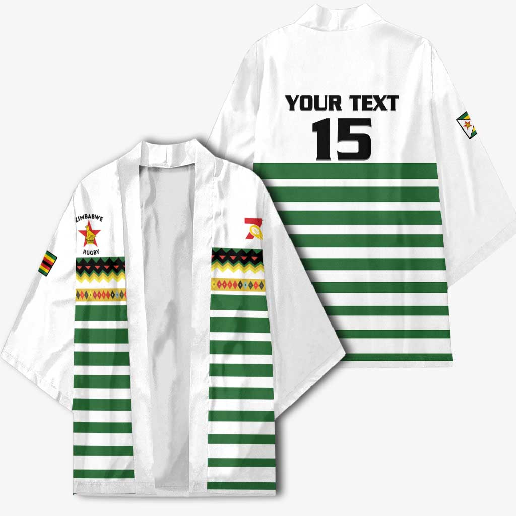 Zimbabwe Rugby Sevens Custom Kimono Go Cheetahs Go - Wonder Print Shop