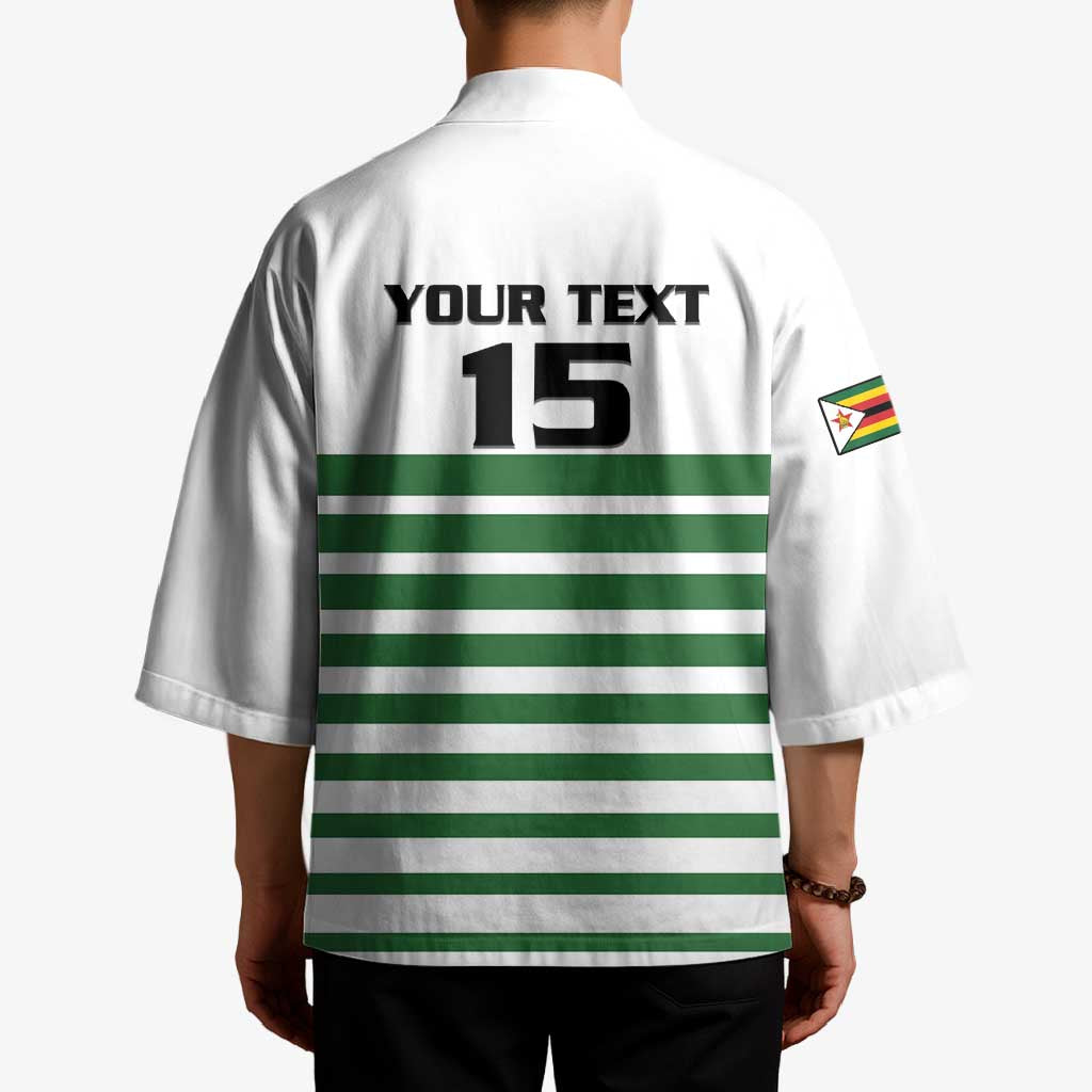 Zimbabwe Rugby Sevens Custom Kimono Go Cheetahs Go - Wonder Print Shop