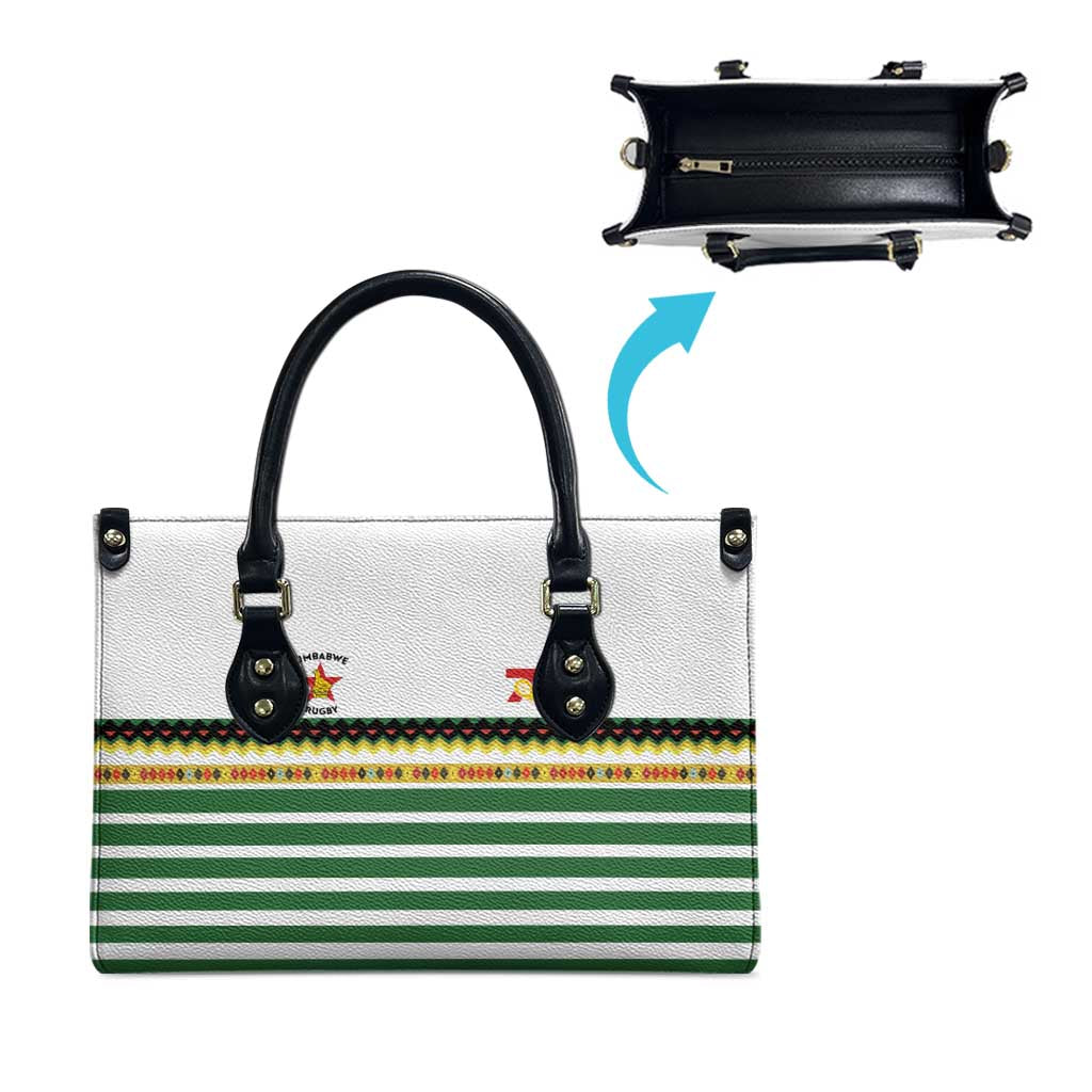 Zimbabwe Rugby Sevens Leather Bag Go Cheetahs Go - Wonder Print Shop