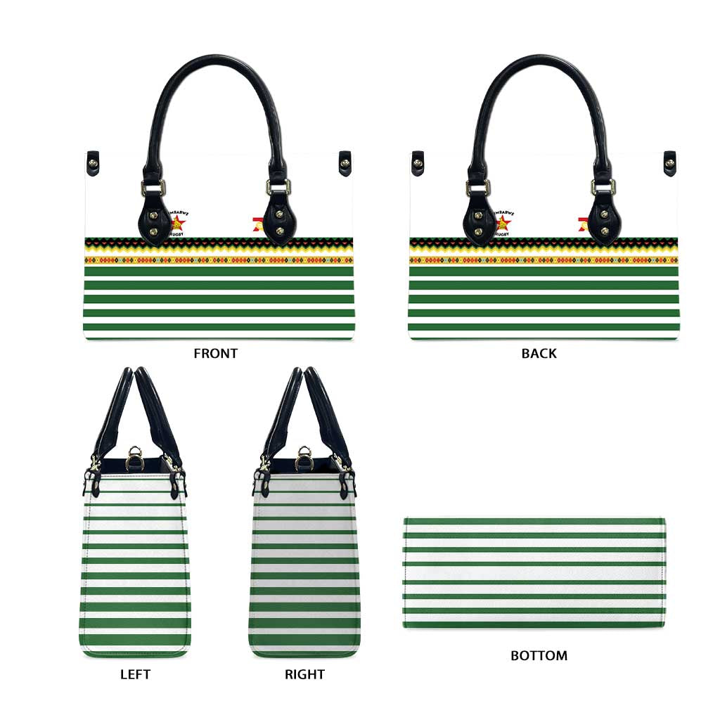 Zimbabwe Rugby Sevens Leather Bag Go Cheetahs Go - Wonder Print Shop