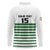Zimbabwe Rugby Sevens Custom Long Sleeve Polo Shirt Go Cheetahs Go - Wonder Print Shop