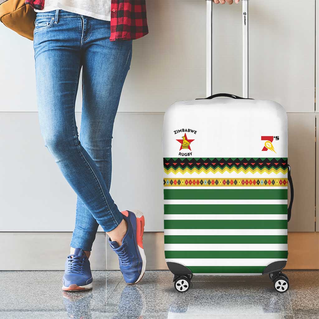 Zimbabwe Rugby Sevens Luggage Cover Go Cheetahs Go - Wonder Print Shop