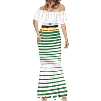 Zimbabwe Rugby Sevens Custom Mermaid Dress Go Cheetahs Go - Wonder Print Shop