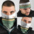 Zimbabwe Rugby Sevens Neck Gaiter Go Cheetahs Go LT15