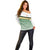 Zimbabwe Rugby Sevens Custom Off Shoulder Sweater Go Cheetahs Go - Wonder Print Shop