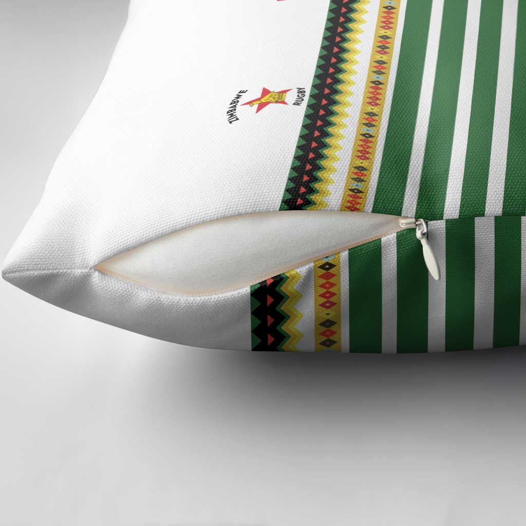 Zimbabwe Rugby Sevens Pillow Cover Go Cheetahs Go - Wonder Print Shop