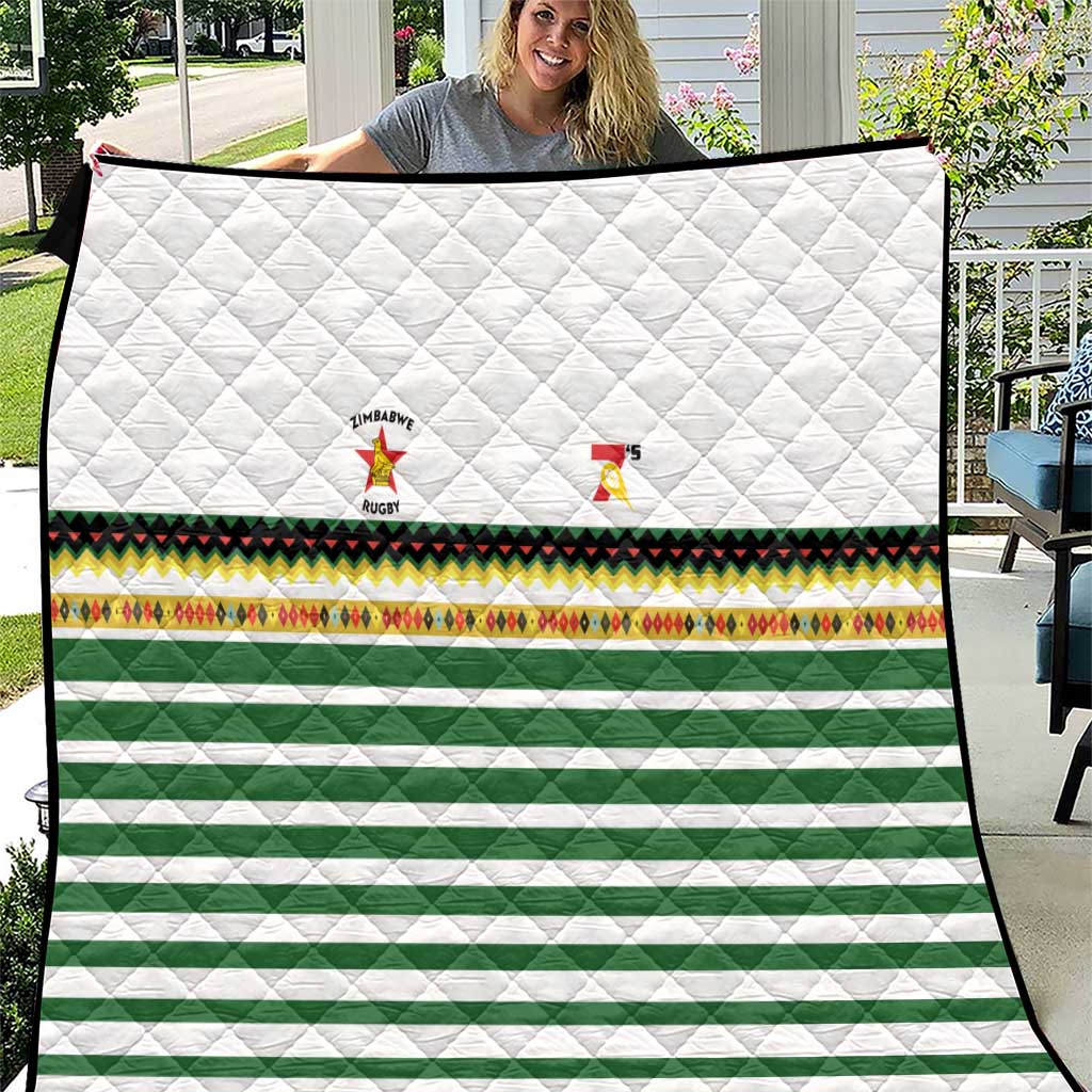 Zimbabwe Rugby Sevens Quilt Go Cheetahs Go - Wonder Print Shop