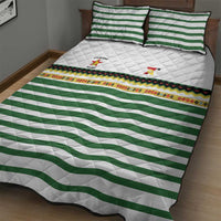 Zimbabwe Rugby Sevens Quilt Bed Set Go Cheetahs Go - Wonder Print Shop
