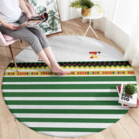 Zimbabwe Rugby Sevens Round Carpet Go Cheetahs Go - Wonder Print Shop