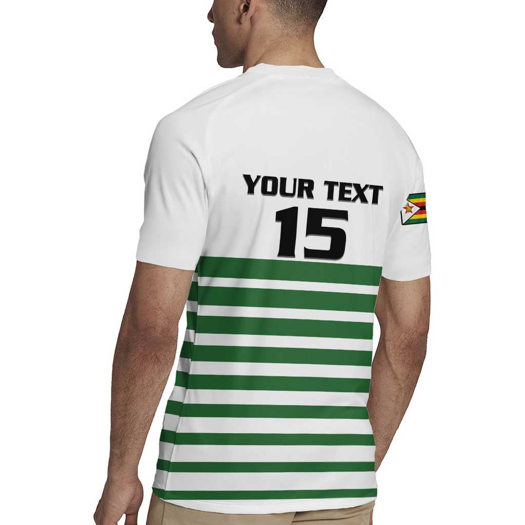 Zimbabwe Rugby Sevens Custom Rugby Jersey Go Cheetahs Go - Wonder Print Shop