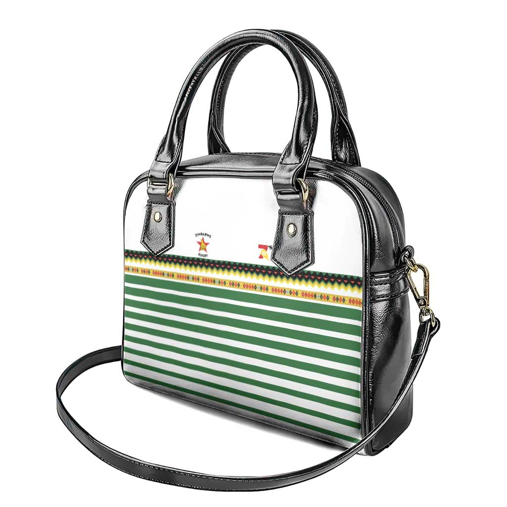 Zimbabwe Rugby Sevens Shoulder Handbag Go Cheetahs Go - Wonder Print Shop