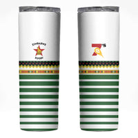 Zimbabwe Rugby Sevens Skinny Tumbler Go Cheetahs Go - Wonder Print Shop