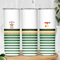 Zimbabwe Rugby Sevens Skinny Tumbler Go Cheetahs Go - Wonder Print Shop