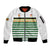 Zimbabwe Rugby Sevens Custom Sleeve Zip Bomber Jacket Go Cheetahs Go - Wonder Print Shop