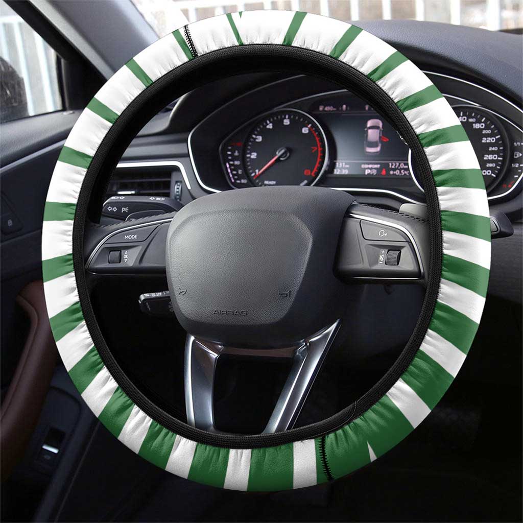 Zimbabwe Rugby Sevens Steering Wheel Cover Go Cheetahs Go - Wonder Print Shop