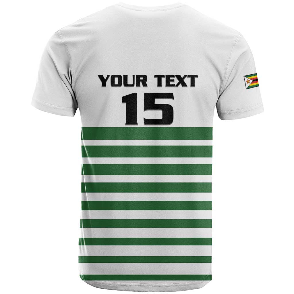 Zimbabwe Rugby Sevens Custom T Shirt Go Cheetahs Go - Wonder Print Shop