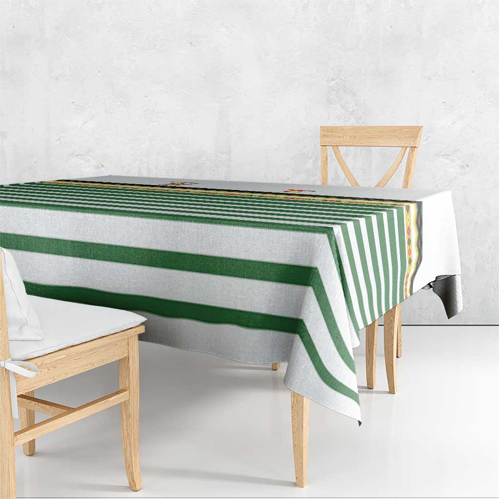 Zimbabwe Rugby Sevens Tablecloth Go Cheetahs Go - Wonder Print Shop