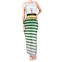 Zimbabwe Rugby Sevens Custom Tank Maxi Dress Go Cheetahs Go - Wonder Print Shop