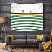 Zimbabwe Rugby Sevens Tapestry Go Cheetahs Go - Wonder Print Shop