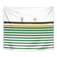 Zimbabwe Rugby Sevens Tapestry Go Cheetahs Go - Wonder Print Shop