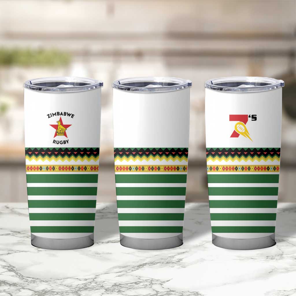 Zimbabwe Rugby Sevens Tumbler Cup Go Cheetahs Go - Wonder Print Shop