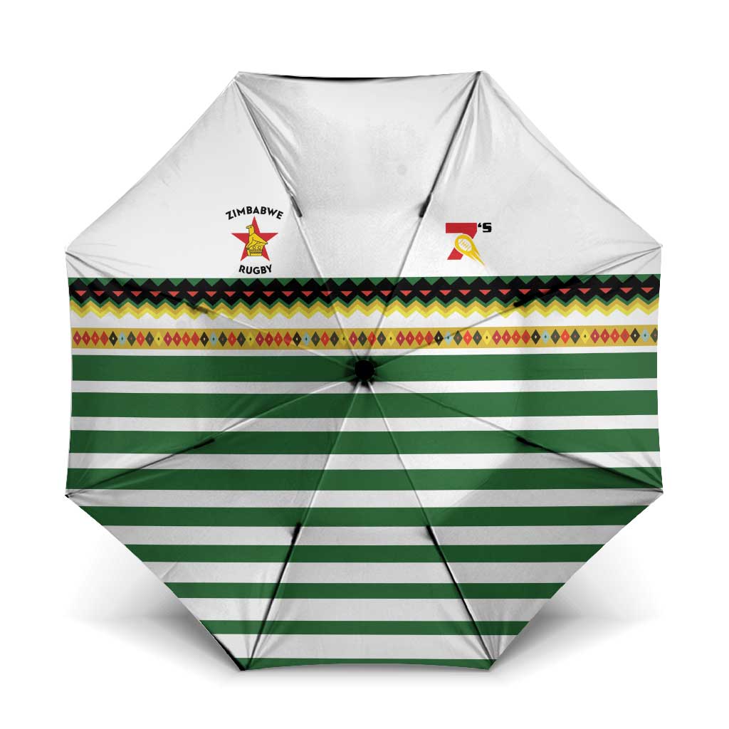 Zimbabwe Rugby Sevens Umbrella Go Cheetahs Go - Wonder Print Shop