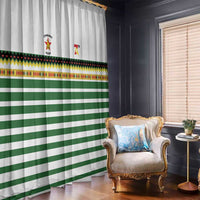 Zimbabwe Rugby Sevens Window Curtain Go Cheetahs Go - Wonder Print Shop