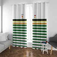 Zimbabwe Rugby Sevens Window Curtain Go Cheetahs Go - Wonder Print Shop