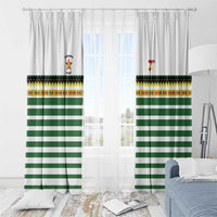 Zimbabwe Rugby Sevens Window Curtain Go Cheetahs Go - Wonder Print Shop