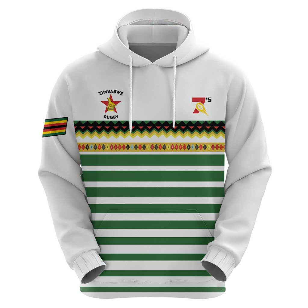 Zimbabwe Rugby Sevens Custom Zip Hoodie Go Cheetahs Go - Wonder Print Shop