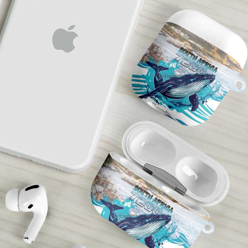 South Africa Whale AirPods Case Hermanus Fest - Wonder Print Shop