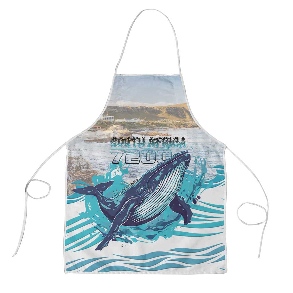 South Africa Whale Apron Hermanus Fest - Wonder Print Shop