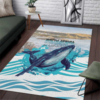 South Africa Whale Area Rug Hermanus Fest - Wonder Print Shop