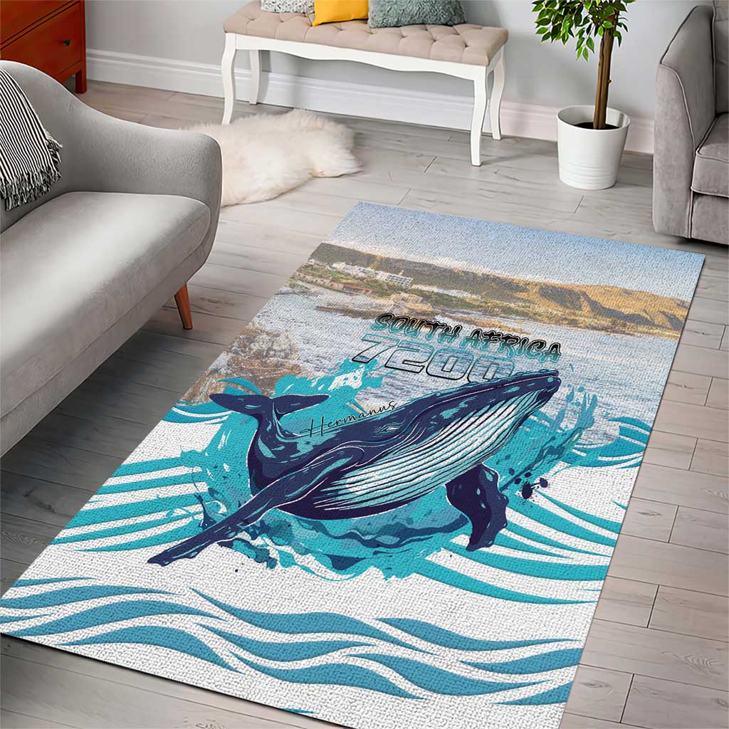 South Africa Whale Area Rug Hermanus Fest - Wonder Print Shop