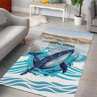 South Africa Whale Area Rug Hermanus Fest - Wonder Print Shop