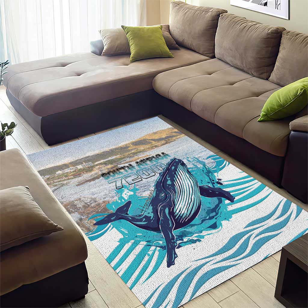 South Africa Whale Area Rug Hermanus Fest - Wonder Print Shop