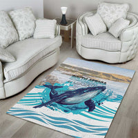 South Africa Whale Area Rug Hermanus Fest - Wonder Print Shop