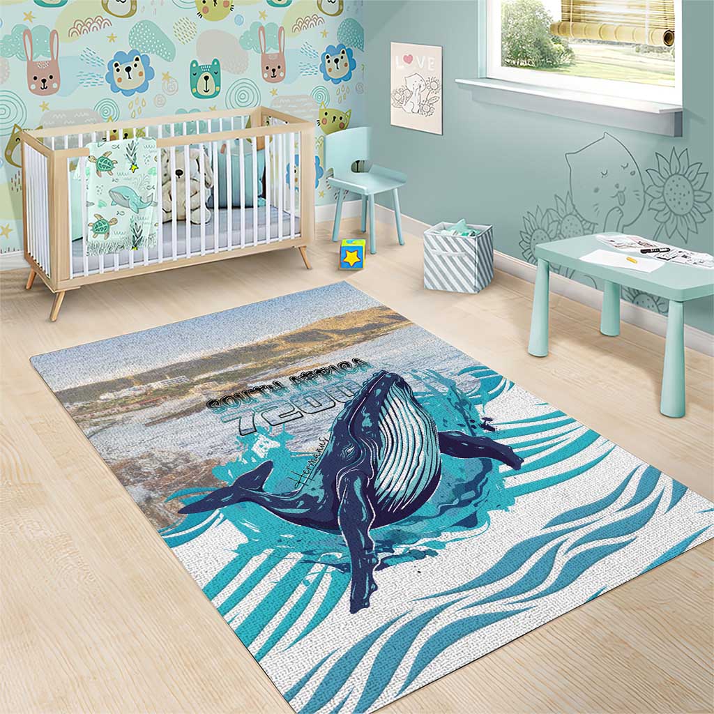 South Africa Whale Area Rug Hermanus Fest - Wonder Print Shop