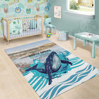 South Africa Whale Area Rug Hermanus Fest - Wonder Print Shop