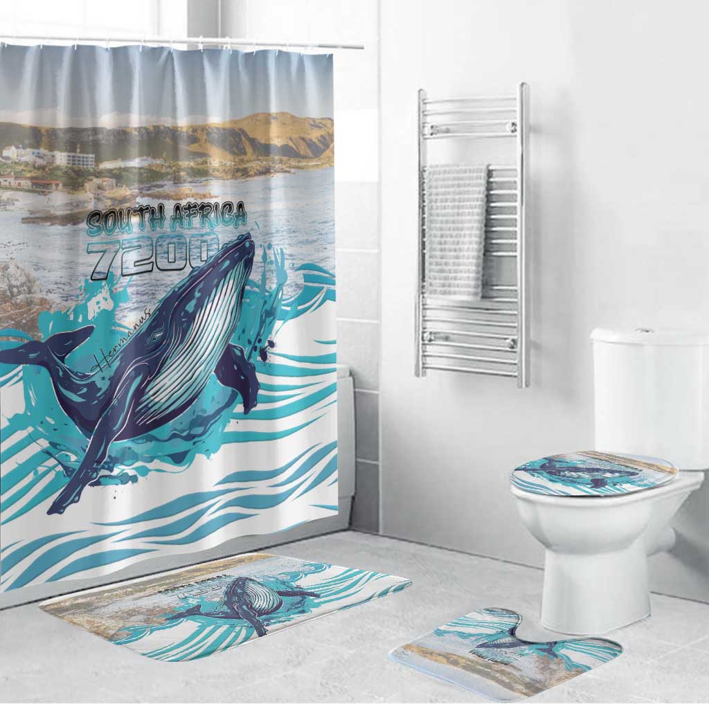 South Africa Whale Bathroom Set Hermanus Fest - Wonder Print Shop