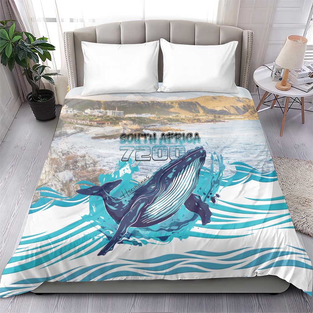 South Africa Whale Bedding Set Hermanus Fest - Wonder Print Shop