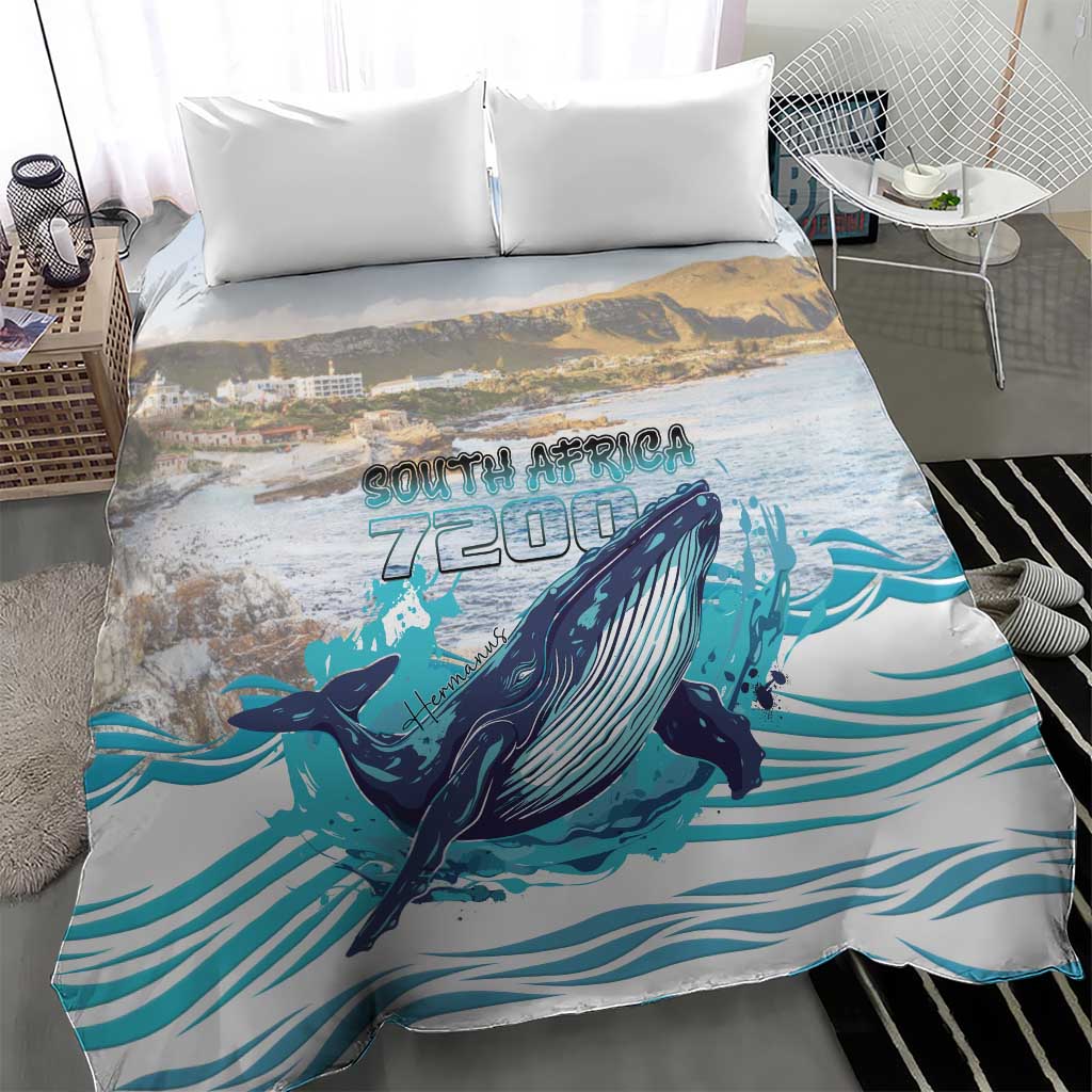 South Africa Whale Bedding Set Hermanus Fest - Wonder Print Shop