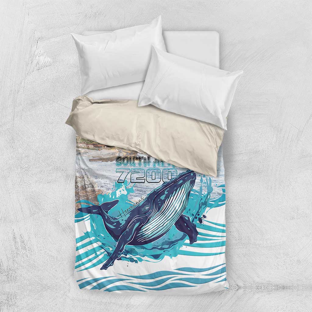 South Africa Whale Bedding Set Hermanus Fest - Wonder Print Shop