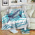 South Africa Whale Blanket Hermanus Fest - Wonder Print Shop