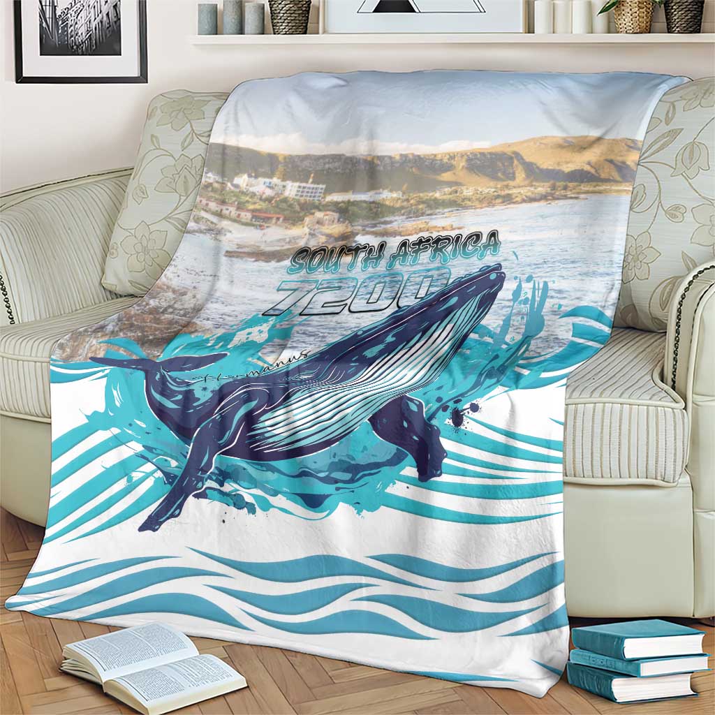 South Africa Whale Blanket Hermanus Fest - Wonder Print Shop