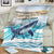 South Africa Whale Blanket Hermanus Fest - Wonder Print Shop