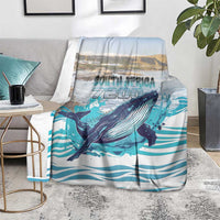 South Africa Whale Blanket Hermanus Fest - Wonder Print Shop
